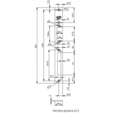 ZEP SP.250-C SZYLD PROSTY CYNKOWANY